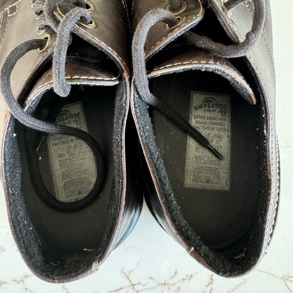 Vintage Men\'s Dr. Martens made in England Platform Oxford / Leather / 10 main image 4